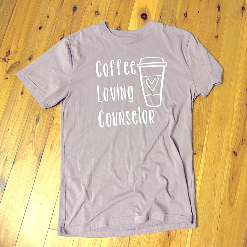 Unisex Small counselor shirt
